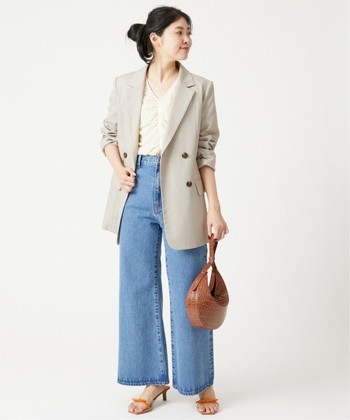 U by SPICK&SPAN(ユーバイスピックアンドスパン)の「【SENSO/センソ】 Ribbonモチーフクリアサンダル(サンダル・レディース・オレンジ・38/36/37)」の17枚目の写真