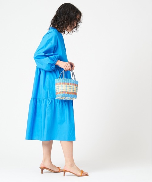 U by SPICK&SPAN(ユーバイスピックアンドスパン)の「【SENSO/センソ】 Ribbonモチーフクリアサンダル(サンダル・レディース・オレンジ・38/36/37)」の3枚目の写真