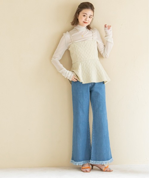 U by SPICK&SPAN(ユーバイスピックアンドスパン)の「【SENSO/センソ】 Ribbonモチーフクリアサンダル(サンダル・レディース・オレンジ・38/36/37)」の13枚目の写真