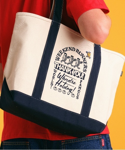 Wkndrs Wkndrs ウィーキャンドース のトートバッグ Hotdog Tote ホットドッグ Bag ホットドッグ トートバッグ トートバッグ ウィークエンダーズ Wkndrs ウィーキャンドース のファッション 販促サービス Wkndrs Wkndrs ウィーキャンドース のトートバッグ Hotdog Tote ホットドッグ Bag ホットドッグ トートバッグ トートバッグ ウィークエンダーズ Wkndrs ウィーキャンドース のファッション 販促サービス