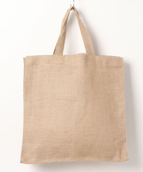 MAISON BENGAL（マイソンベンガル）の「≪MAISON BENGAL≫ジュートトートバッグ（トートバッグ・レディース・ベージュ/レッド・FREE）」の5枚目の写真