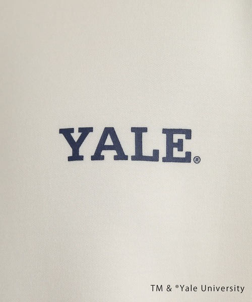 SENSE OF PLACE by URBAN RESEARCH(センスオブプレイスバイアーバンリサーチ)の「『別注』『ユニセックス』YALE×SENSE OF PLACE カレッジロゴTシャツ D(Tシャツ/カットソー・メンズ・ライトベージュ/ホワイト/ライトブルー/ブラック・LARGE/MEDIUM)」の11枚目の写真