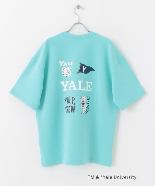 SENSE OF PLACE by URBAN RESEARCH(センスオブプレイスバイアーバンリサーチ)の「『別注』『ユニセックス』YALE×SENSE OF PLACE カレッジロゴTシャツ D(Tシャツ/カットソー・メンズ・ライトベージュ/ホワイト/ライトブルー/ブラック・LARGE/MEDIUM)」の18枚目の写真