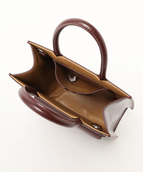 B:MING by BEAMS(ビーミングバイビームス)の「ADD CULUMN / レター バッグ M(ハンドバッグ・レディース・チャコールグレー/ミント・ONE SIZE)」の8枚目の写真