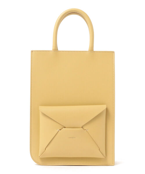 B:MING by BEAMS(ビーミングバイビームス)の「ADD CULUMN / レター バッグ M(ハンドバッグ・レディース・チャコールグレー/ミント・ONE SIZE)」の10枚目の写真