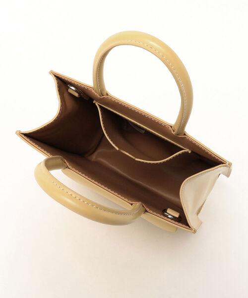 B:MING by BEAMS(ビーミングバイビームス)の「ADD CULUMN / レター バッグ M(ハンドバッグ・レディース・チャコールグレー/ミント・ONE SIZE)」の12枚目の写真