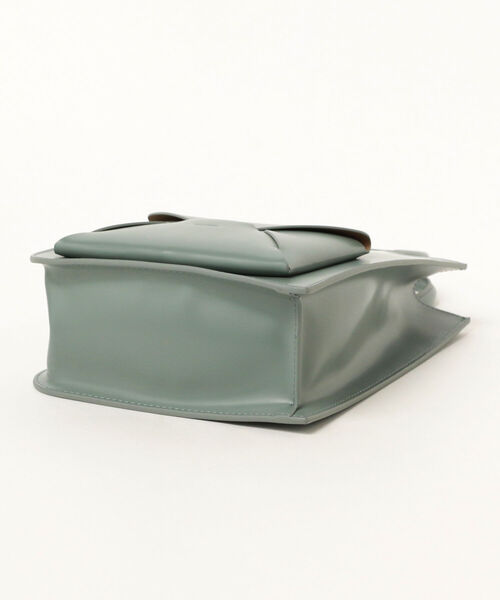 B:MING by BEAMS(ビーミングバイビームス)の「ADD CULUMN / レター バッグ M(ハンドバッグ・レディース・チャコールグレー/ミント・ONE SIZE)」の18枚目の写真