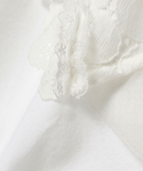 BEAMS BOY（ビームスボーイ）の「TORI-TO × BEAMS BOY / 別注 コラージュ ロングスリーブ Tシャツ（Tシャツ/カットソー・レディース・ホワイト/ブラック・ONE SIZE）」の14枚目の写真