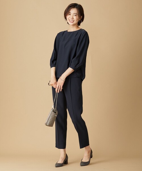 【初回限定】 セール】【洗える】 RELAXION ツイル ストレート パンツ（その他 パンツ
