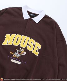 Tom＆Jerry（トムアンドジェリー）の「【SEQUENZ】TJ COLLEGE POLO SWEAT / トムとジェリー カレッジ ワッペン ポロ スウェット（スウェット・メンズ）」
