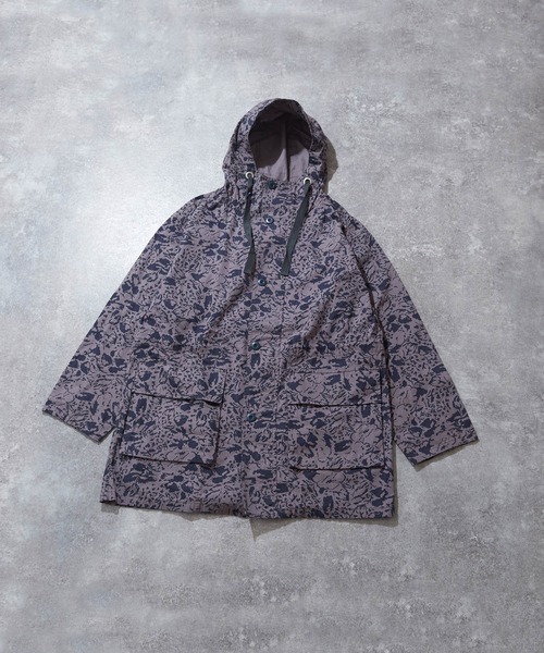 TOBILA（トビラ）の「リーフカモフラプリントミリタリージャケット（ミリタリージャケット・レディース・ベージュ/ネイビー/グリーン・M）」の14枚目の写真