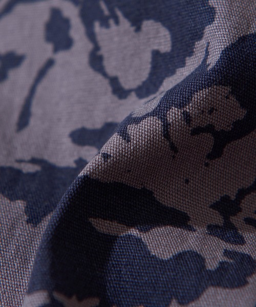 TOBILA（トビラ）の「リーフカモフラプリントミリタリージャケット（ミリタリージャケット・レディース・ベージュ/ネイビー/グリーン・M）」の22枚目の写真