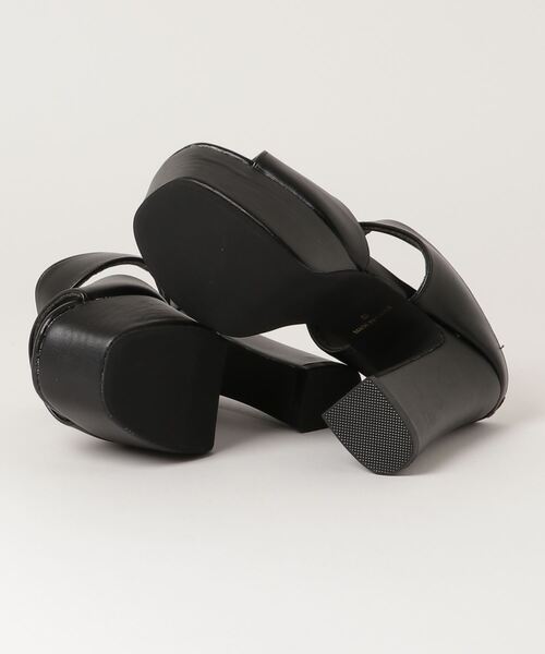 LOVEHUNTER（ラブハンター）の「LOVEHUNTER / フロントリングミュールサンダル (1576)（サンダル・レディース・ホワイト/ブラック・S/M/L/LL/SS）」の3枚目の写真