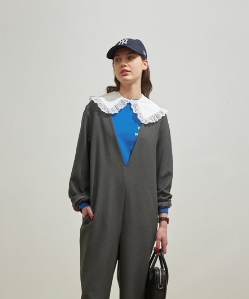 THE SHINZONE（ザ　シンゾーン）の「THE SHINZONE Yankees 21ANEIT01（キャップ・レディース・ネイビー・FREE）」の2枚目の写真