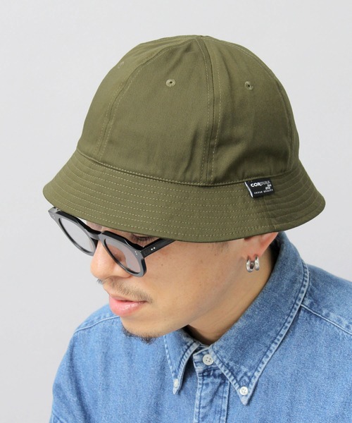 Basiquenti（ベーシックエンティ）の「バックサテン CORDURA混コットン（日本製生地） メトロハット（ハット・メンズ・ブラック/ベージュ/カーキ/ネイビー・FREE）」の3枚目の写真