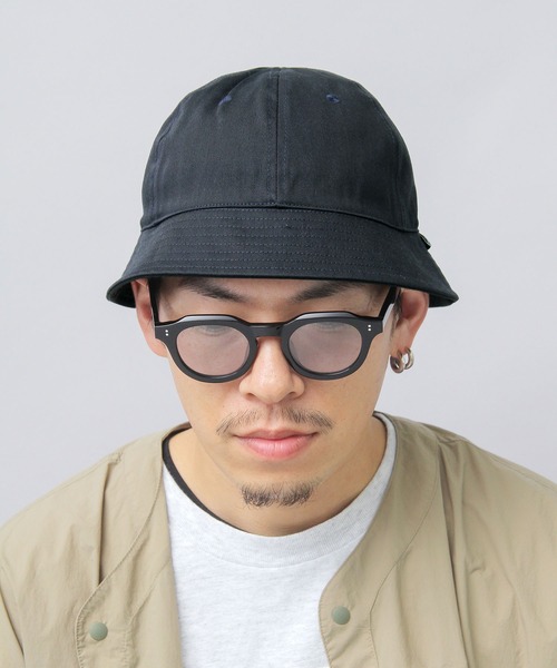 Basiquenti（ベーシックエンティ）の「バックサテン CORDURA混コットン（日本製生地） メトロハット（ハット・メンズ・ブラック/ベージュ/カーキ/ネイビー・FREE）」の9枚目の写真