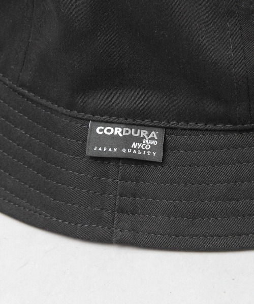 Basiquenti（ベーシックエンティ）の「バックサテン CORDURA混コットン（日本製生地） メトロハット（ハット・メンズ・ブラック/ベージュ/カーキ/ネイビー・FREE）」の19枚目の写真