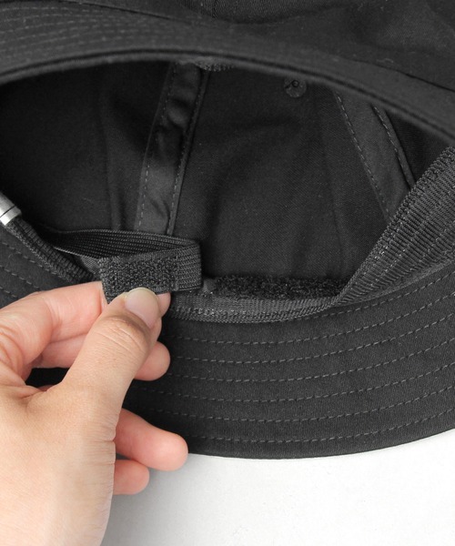 Basiquenti（ベーシックエンティ）の「バックサテン CORDURA混コットン（日本製生地） メトロハット（ハット・メンズ・ブラック/ベージュ/カーキ/ネイビー・FREE）」の16枚目の写真