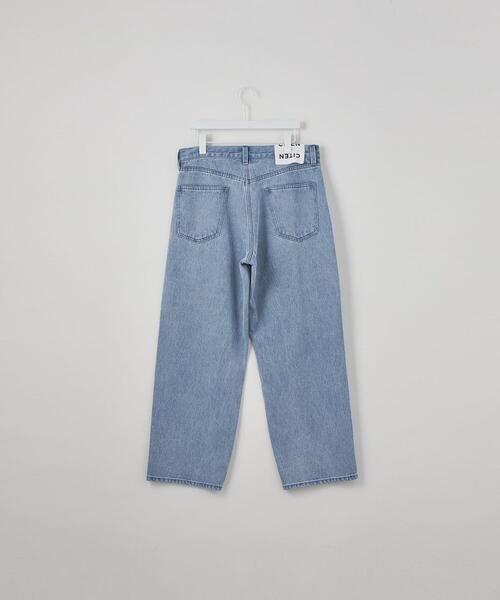 CITEN（シテン）の「＜CITEN＞バギー デニムパンツ（デニムパンツ・メンズ・ブラック/コバルトブルー・M/L）」の19枚目の写真