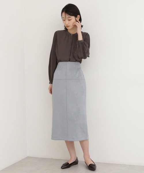 「N.（N. Natural Beauty Basic）」 長袖ブラウス MEDIUM グレイッシュベージュ レディース 楽天市場】【SALE／30%OFF】ケープディティール長袖ブラウス N