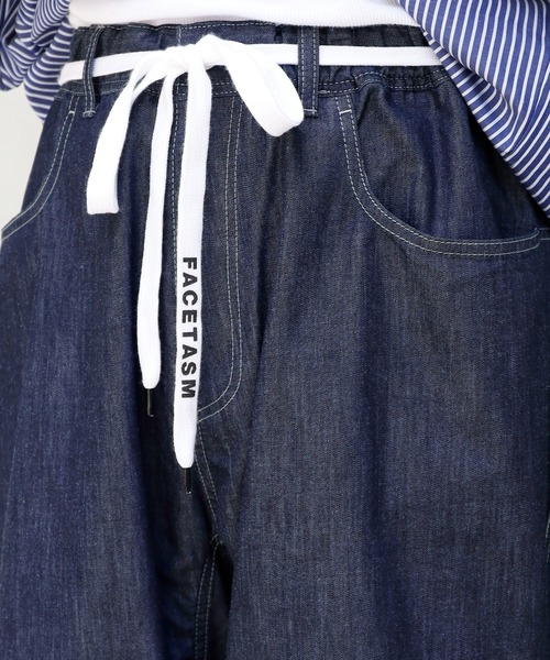 FACETASM（ファセッタズム）の「FACETASM/ファセッタズム SHOELACE BELT シューレースベルト 2色セット（ベルト・メンズ・ホワイト×ブルー/ブラック×レッド・00）」の8枚目の写真