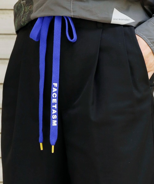 FACETASM（ファセッタズム）の「FACETASM/ファセッタズム SHOELACE BELT シューレースベルト 2色セット（ベルト・メンズ・ホワイト×ブルー/ブラック×レッド・00）」の15枚目の写真