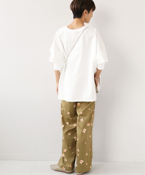 JOURNAL STANDARD relume(ジャーナルスタンダード レリューム)の「《追加》ドルマンフォルムロングTEE(Tシャツ/カットソー・レディース・ホワイト/チャコールグレー/ベージュ/ネイビー・FREE)」の17枚目の写真