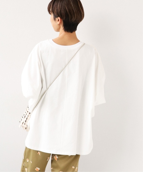 JOURNAL STANDARD relume(ジャーナルスタンダード レリューム)の「《追加》ドルマンフォルムロングTEE(Tシャツ/カットソー・レディース・ホワイト/チャコールグレー/ベージュ/ネイビー・FREE)」の20枚目の写真