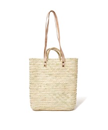 KECH LeS ESSENTIELS | KECH LeS ESSENTIELS THIN BASKET WITH SHOURDER STRAP(かごバッグ)