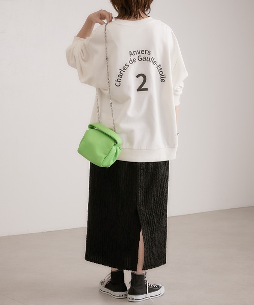 PAPILLONNER（パピヨネ）の「【OT】2WAY/ミニパフショルダー/PAPILLONNER/パピヨネ（ショルダーバッグ・レディース・ブラック/ライム・FREE）」の13枚目の写真