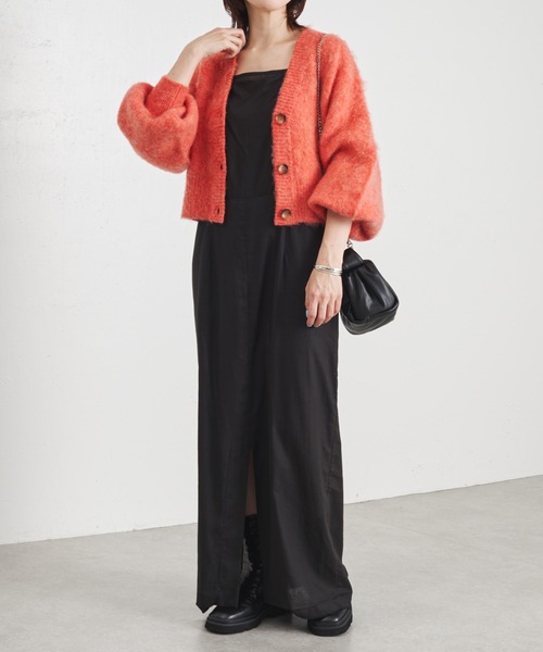 PAPILLONNER（パピヨネ）の「【OT】2WAY/ミニパフショルダー/PAPILLONNER/パピヨネ（ショルダーバッグ・レディース・ブラック/ライム・FREE）」の3枚目の写真