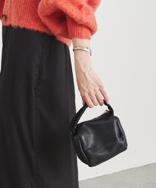 PAPILLONNER（パピヨネ）の「【OT】2WAY/ミニパフショルダー/PAPILLONNER/パピヨネ（ショルダーバッグ・レディース・ブラック/ライム・FREE）」の10枚目の写真