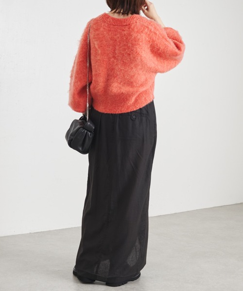 PAPILLONNER（パピヨネ）の「【OT】2WAY/ミニパフショルダー/PAPILLONNER/パピヨネ（ショルダーバッグ・レディース・ブラック/ライム・FREE）」の6枚目の写真