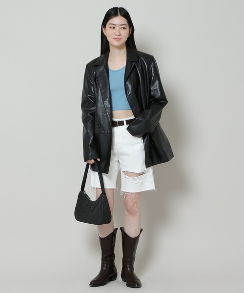 ALAND（エーランド）の「3.3 Field Trip／33 LOGO タンク 2165279（タンクトップ・レディース・ホワイト/ブラック/ピンク/ブルー・FREE）」の9枚目の写真