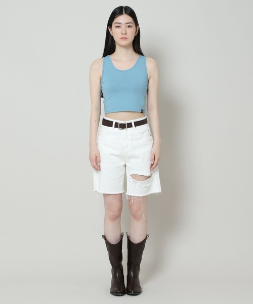 ALAND（エーランド）の「3.3 Field Trip／33 LOGO タンク 2165279（タンクトップ・レディース・ホワイト/ブラック/ピンク/ブルー・FREE）」の6枚目の写真