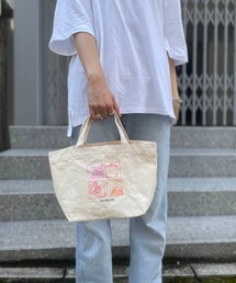 FRUIT OF THE LOOM（フルーツオブザルーム）の「FRUIT OF THE LOOM/フルーツオブザルーム/CAL PRINT PL LUNCH TOTE イラストデザインプリントランチトートバッグ / 70076200（トートバッグ・メンズ）」