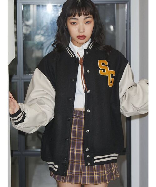 jouetie（ジュエティ）の「エンボスループタイ（ネックレス・レディース・アイボリー/ブラック/ブラウン・FREE）」の8枚目の写真