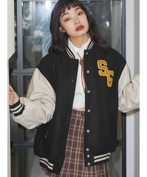 jouetie（ジュエティ）の「エンボスループタイ（ネックレス・レディース・アイボリー/ブラック/ブラウン・FREE）」の9枚目の写真