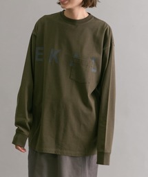 EKAL | EKAL　ロゴポケットロングスリーブTシャツ(Tシャツ/カットソー)