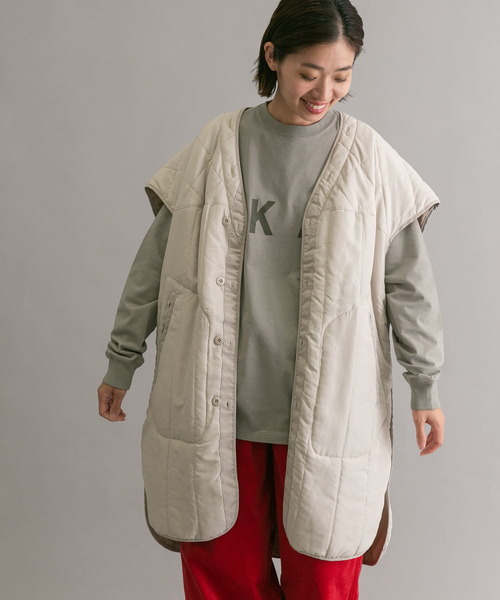 EKAL（エカル）の「EKAL　ロゴポケットロングスリーブTシャツ（Tシャツ/カットソー・メンズ・ライトグレー/カーキ・SMALL/MEDIUM/LARGE）」の21枚目の写真