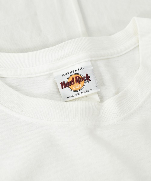 VINTAGE(ヴィンテージ)の「【ヴィンテージ古着】Hard Rock CAFE / ハードロックカフェ ロゴ プリントTシャツ LAS VEGAS(Tシャツ/カットソー・メンズ・ホワイト・LARGE)」の8枚目の写真