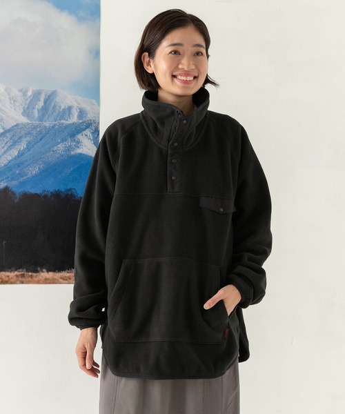 『別注』GRAMICCI×EKALフリースプルオーバー