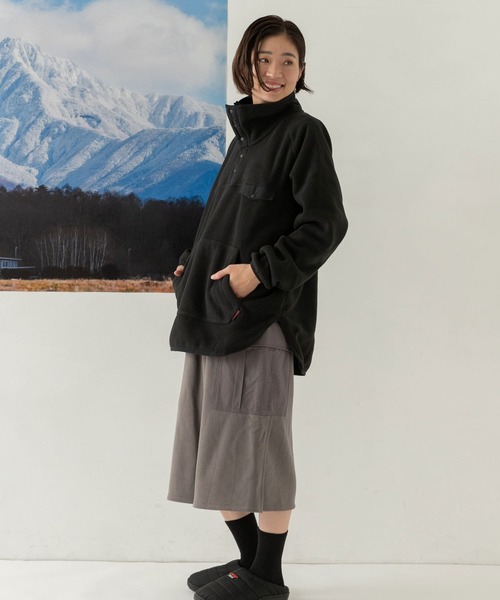 『別注』GRAMICCI×EKALフリースプルオーバー