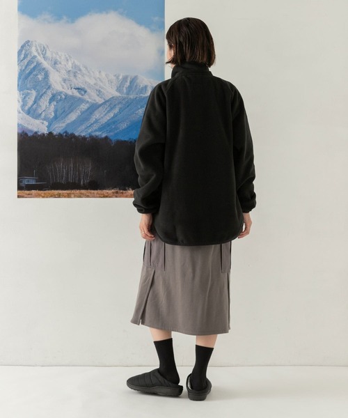 『別注』GRAMICCI×EKALフリースプルオーバー