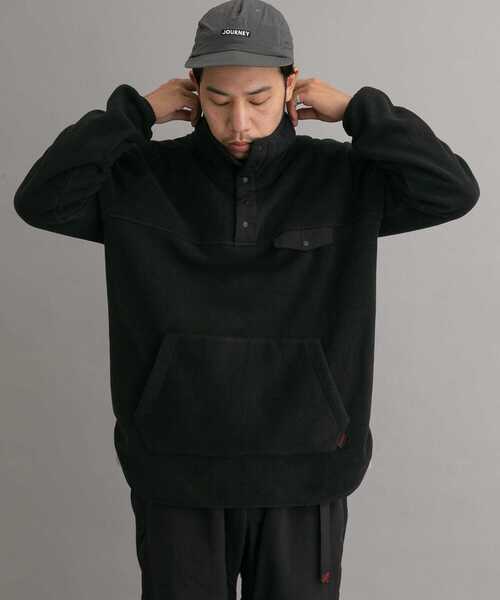 『別注』GRAMICCI×EKALフリースプルオーバー