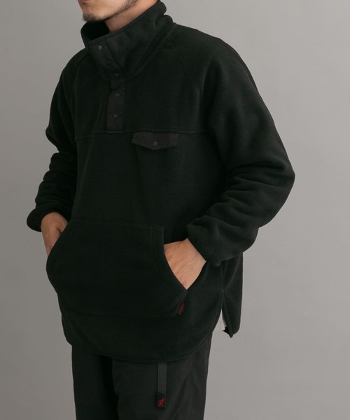 『別注』GRAMICCI×EKALフリースプルオーバー