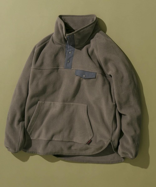 『別注』GRAMICCI×EKALフリースプルオーバー