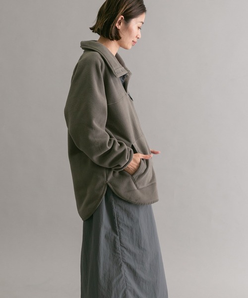 Gramicci（グラミチ）の「『別注』『ユニセックス』GRAMICCI　フリースプルオーバー（その他トップス・メンズ・ブラック/グレー・SMALL/MEDIUM/LARGE）」の16枚目の写真