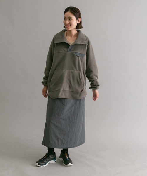 Gramicci（グラミチ）の「『別注』『ユニセックス』GRAMICCI　フリースプルオーバー（その他トップス・メンズ・ブラック/グレー・SMALL/MEDIUM/LARGE）」の19枚目の写真