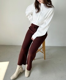 CLEA | スリットイージーニットパンツレギンス(レギンス/スパッツ)